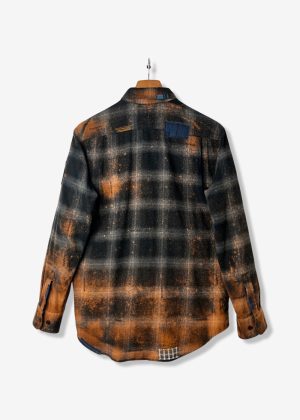 BLEACHED FLANNEL REGIMENT SHIRT