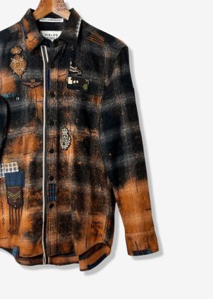 BLEACHED FLANNEL REGIMENT SHIRT